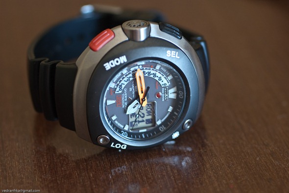 Prosperous Poverty: Citizen Eco-Drive Promaster Titanium Diverâs Watch (JV0050-03E) Review